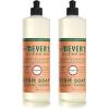 imageMRS MEYERS CLEAN DAY Liquid Dish Soap Biodegradable Formula Compassion Flower 16 fl oz  Pack of 316 Fl Oz Pack of 2