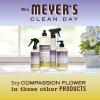 imageMRS MEYERS CLEAN DAY Liquid Dish Soap Biodegradable Formula Compassion Flower 16 fl oz  Pack of 316 Fl Oz Pack of 3