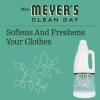 imageMRS MEYERS CLEAN DAY Liquid Fabric Softener Infused with Essential Oils Paraben Free Rain Water Scent 32 oz 32 LoadsBasil