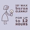 imageMRS MEYERS CLEAN DAY Soy Tin Candle 12 Hour Burn Time Made with Soy Wax and Essential Oils Basil 29 ozLavender