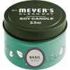 imageMRS MEYERS CLEAN DAY Soy Tin Candle 12 Hour Burn Time Made with Soy Wax and Essential Oils Basil 29 ozBasil