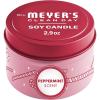 imageMRS MEYERS CLEAN DAY Soy Tin Candle 12 Hour Burn Time Made with Soy Wax and Essential Oils Peppermint 29 oz
