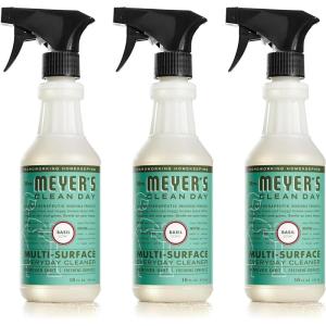 imageMRS MEYERS CLEAN DAY AllPurpose Cleaner Spray Honeysuckle 16 Fl Oz Pack of 3Basil Concentrate