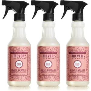 imageMRS MEYERS CLEAN DAY AllPurpose Cleaner Spray Limited Edition Rose 16 fl oz  Pack of 3Rose