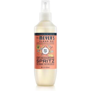 imageMRS MEYERS CLEAN DAY Cat Deodorizing Spray White Peach Scent 8ozWhite Peach