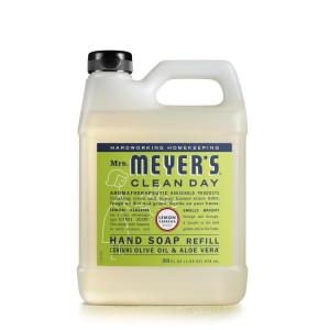 imageMRS MEYERS CLEAN DAY Hand Soap Refill Made with Essential Oils Biodegradable Formula Geranium 33 fl oz33 Ounce Pack of 1