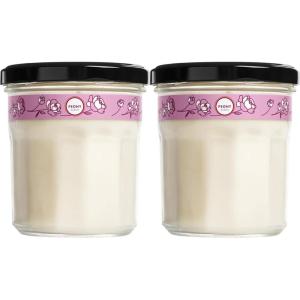 imageMRS MEYERS CLEAN DAY Lavender Soy Candle GardenInspired Aromatherapy Homekeeping 35 Hour Burn Time Made with Essential Oils 72 oz Large Glass Jar Candles Pack of 2Peony