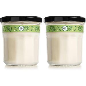 imageMRS MEYERS CLEAN DAY Lavender Soy Candle GardenInspired Aromatherapy Homekeeping 35 Hour Burn Time Made with Essential Oils 72 oz Large Glass Jar Candles Pack of 2Pine