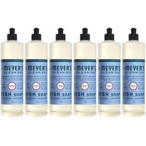 imageMRS MEYERS CLEAN DAY Liquid Dish Soap Biodegradable Formula Compassion Flower 16 fl oz  Pack of 316 Ounce Pack of 6