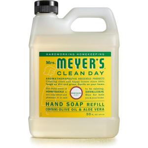imageMRS MEYERS CLEAN DAY Liquid Hand Soap Refill Honeysuckle 33 Oz