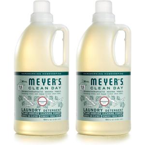 imageMRS MEYERS CLEAN DAY Liquid Laundry Detergent Biodegradable Formula Infused with Essential Oils Compassion Flower 64 oz  Pack of 2 128 LoadsBirchwood