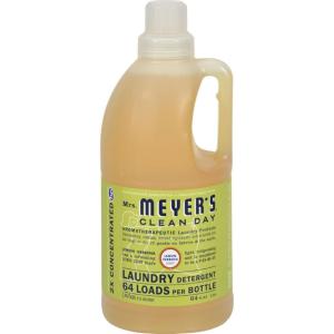 imageMRS MEYERS CLEAN DAY Liquid Laundry Detergent Biodegradable Formula Infused with Essential Oils Compassion Flower 64 oz  Pack of 2 128 LoadsLemon Verbena