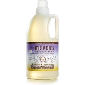 imageMRS MEYERS CLEAN DAY Liquid Laundry Detergent Biodegradable Formula Infused with Essential Oils Compassion Flower 64 oz 64 Loads