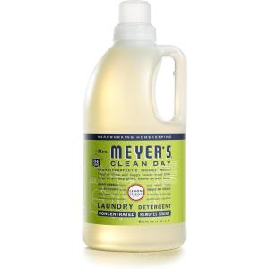 imageMRS MEYERS CLEAN DAY Liquid Laundry Detergent Biodegradable Formula Infused with Essential Oils Lemon Verbena 64 oz 64 LoadsLemon Verbena