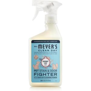 imageMRS MEYERS CLEAN DAY Pet Stain ampamp Odor Fighter Coconut Leaf Scent 16ozCoconut Leaf
