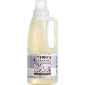 imageMRS MEYERS CLEAN DAY Probiotic Drain Maintenance Liquid Lavender Freshens Disposals and Drains 32 Fl Oz32 fl oz