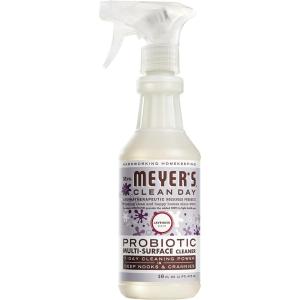 imageMRS MEYERS CLEAN DAY Probiotic MultiSurface Spray Made with Essential Oils and Other Thoughtfully Chosen Ingredients Lavender 16 Fl OzLavender