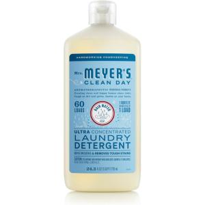 imageMRS MEYERS CLEAN DAY Ultra Concentrated Laundry Detergent Compassion Flower Scent 243 fl ozRain Water