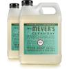 imageMRS MEYERS CLEAN DAY Hand Soap Refill Made with Essential Oils Biodegradable Formula Lavender 33 Fl Oz  Pack Of 2Basil