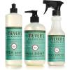 imageMRS MEYERS CLEAN DAY Kitchen Basics Set Includes MultiSurface Cleaner Hand Soap Dish Soap Lavender Scent 3 Count PackBasil