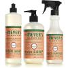 imageMRS MEYERS CLEAN DAY Kitchen Basics Set Includes MultiSurface Cleaner Hand Soap Dish Soap Lavender Scent 3 Count PackGeranium