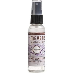 imageMRS MEYERS CLEAN DAY Antibacterial Hand Sanitizer Spray Travel Size Removes 999 of Bacteria Basil 2 oz  Pack of 42 Fl Oz Pack of 1