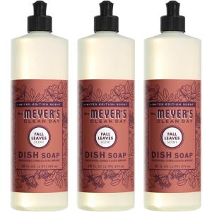 imageMRS MEYERS CLEAN DAY Dish Soap Fall Leaves Scent 16 fl oz 13
