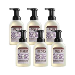 imageMRS MEYERS CLEAN DAY Foaming Hand Soap Concentrated Refills 4 Concentrated Refills 2 Fl Oz each Rain Water Scent Makes 40 Fl Oz of Foaming Soap Total10 Fl Oz Pack of 6