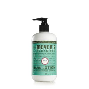 imageMRS MEYERS CLEAN DAY Hand Lotion for Dry Hands NonGreasy Moisturizer Made with Essential Oils Lavender 12 ozBasil