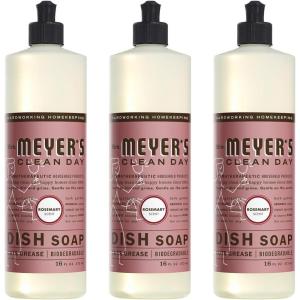 imageMRS MEYERS CLEAN DAY Liquid Dish Soap Biodegradable Formula Honeysuckle 16 fl ozRosemary