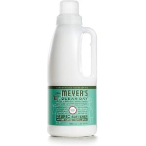 imageMRS MEYERS CLEAN DAY Liquid Fabric Softener Infused with Essential Oils Paraben Free Basil 32 oz 32 Loads