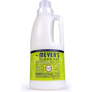 imageMRS MEYERS CLEAN DAY Liquid Fabric Softener Infused with Essential Oils Paraben Free Lemon Verbena 32 oz 32 Loads