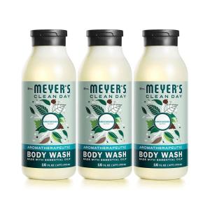 imageMRS MEYERS CLEAN DAY Moisturizing Body Wash for Women and Men Biodegradable Shower Gel Formula Made with Essential Oils Oat Blossom Scent 16 oz16 Fl Oz Pack of 3