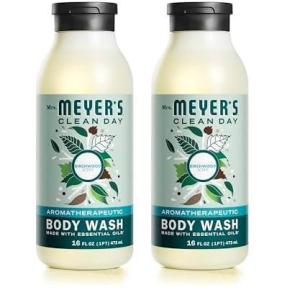 imageMRS MEYERS CLEAN DAY Moisturizing Body Wash for Women and Men Biodegradable Shower Gel Formula Made with Essential Oils Oat Blossom Scent 16 oz16 Fl Oz Pack of 2