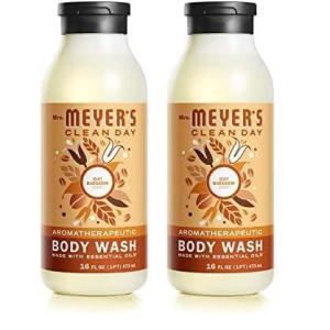 imageMRS MEYERS CLEAN DAY Moisturizing Body Wash for Women and Men Biodegradable Shower Gel Formula Made with Essential Oils Oat Blossom Scent 16 oz16 Ounce Pack of 2