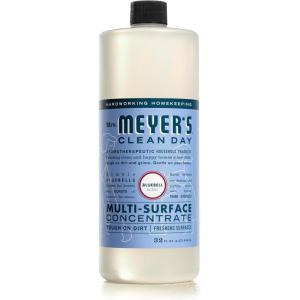 imageMRS MEYERS CLEAN DAY MultiSurface Cleaner Concentrate Use to Clean Floors Tile Counters Lavender 32 fl oz  Pack of 2Bluebell