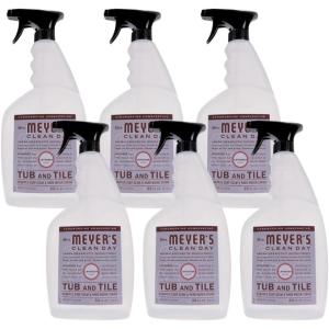 imageMRS MEYERS CLEAN DAY Tub and Tile Cleaner Lemon Verbena 33 Fluid Ounce Pack of 3Lavender