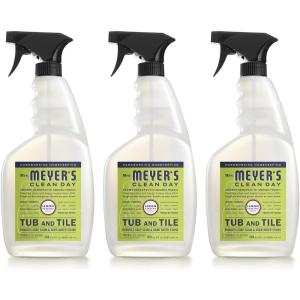 imageMRS MEYERS CLEAN DAY Tub and Tile Cleaner Lemon Verbena 33 Fluid Ounce Pack of 3Lemon Verbena