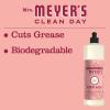 imageMRS MEYERS CLEAN DAY Liquid Dish Soap Rose Scent 16 Ounce Bottle