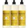 imageMRS MEYERS CLEAN DAY Liquid Dish Soap Daisy Scent 16 Ounce Bottle Pack of 3
