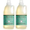 imageMRS MEYERS CLEAN DAY Liquid Laundry Detergent Biodegradable Formula Infused with Essential Oils Basil 64 oz  Pack of 2 128 Loads