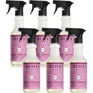 imageMRS MEYERS CLEAN DAY AllPurpose Cleaner Spray Peony 16 fl oz  Pack of 6