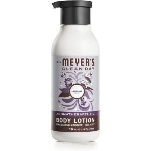 imageMRS MEYERS CLEAN DAY Body Lotion LongLasting NonGreasy Moisturizer Cruelty Free Formula Lavender Scent 155 ozLavender