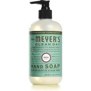 imageMRS MEYERS CLEAN DAY Hand Soap Made with Essential Oils Biodegradable Formula Basil 125 fl ozBasil