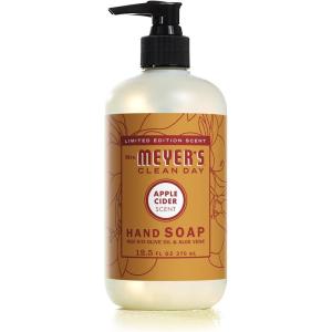 imageMRS MEYERS CLEAN DAY Hand Soap Made with Essential Oils Biodegradable Formula Limited Edition Apple Cider 125 fl ozApple Cider