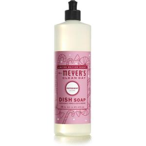 imageMRS MEYERS CLEAN DAY Liquid Dish Soap Biodegradable Formula Limited Edition Peppermint 16 fl ozPeppermint