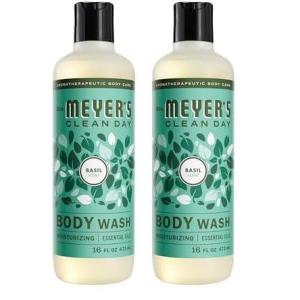 imageMRS MEYERS CLEAN DAY Moisturizing Body Wash for Women and Men Biodegradable Shower Gel Formula Made with Essential Oils Rain Water 16 oz16 Fl Oz Pack of 2