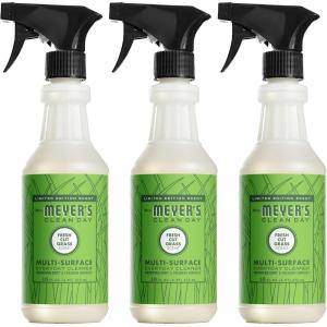imageMRS MEYERS CLEAN DAY MultiSurface Everyday Cleaner Tomato Vine Scent 16 Ounce Bottle Pack of 3Fresh Cut Grass