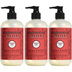imageMrs MEYERS Clean Day Liquid Hand Soap Tomato Vine Scent 125 Ounce Bottle Pack of 3