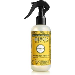 imageMrs Meyers Clean Day Room Freshener Dandelion Scent 8 Ounce NonAerosol Spray Bottle